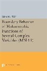 Elias M. Stein, Stein Elias M. - Boundary Behavior of Holomorphic Functions of Several Complex Variable