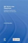 A-List Education, Usa) A-List Education (A-List Education - Sat Ela in the Classroom