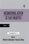 William Wilbur Edmondson, William Edmondson, Ronnie B Wilbur, Ronnie B. Wilbur - International Review of Sign Linguistics