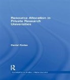 Daniel Rodas, Rodas Daniel - Resource Allocation in Private Research Universities