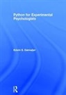 Edwin Dalmaijer, Edwin S. Dalmaijer, Dalmaijer Edwin S. - Python for Experimental Psychologists