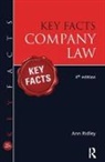 Ann Ridley, Ridley Ann - Key Facts Company Law