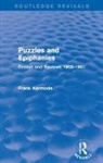 Sir Frank Kermode - Puzzles and Epiphanies (Routledge Revivals)