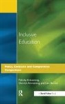 Derrick Armstrong, Felicity Armstrong, Felicity Armstrong Armstrong, Feliicity Armstrong, Armstrong Derrick, Armstrong Felicity... - Inclusive Education