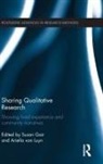 Susan (James Cook University Gair, Susan Van Luyn Gair, Susan Gair, Gair Susan, Ariella van Luyn - Sharing Qualitative Research