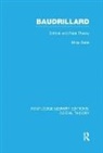 Mike Gane, Gane Mike - Baudrillard (Rle Social Theory)