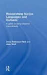 Anna Robinson-Pant, Anna Wolf Robinson-Pant, Robinson-Pant Anna, Alain Wolf, Wolf Alain - Researching Across Languages and Cultures