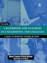 Robert Cannon, David Newble, David Cannon Newble, Newble David - Handbook for Teachers in Universities and Colleges