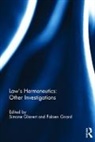 Simone (Kent Law School Glanert, Simone Girard Glanert, Fabien Girard, Girard Fabien, Simone Glanert - Law''s Hermeneutics
