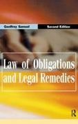 Geoffrey Samuel, Samuel Geoffrey - Law of Obligations & Legal Remedies