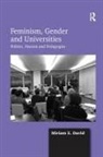 Miriam E David, Miriam E. David, David Miriam E. - Feminism, Gender and Universities