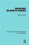 Zachary Leader, Leader Zachary - Reading Blake''s Songs