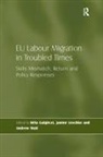 Bela Leschke Galgoczi, Béla Galgóczi, Janine Leschke - Eu Labour Migration in Troubled Times