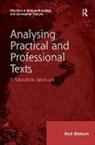 Rod Watson - Analysing Practical and Professional Texts