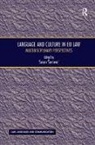 Susan Sarcevic, Susan Šarčević - Language and Culture in Eu Law