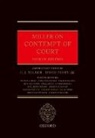 C. J. (Emeritus Professor of Law Miller, C.J. Miller, Miller C. J., Perry David, David Perry Qc - Miller on Contempt of Court