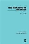 G. Cole, Cole G. - Meaning of Marxism