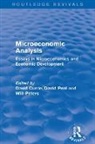 David Peel Currie, David Currie, David Peel, Peel David, Will Peters, Peters Will - Microeconomic Analysis (Routledge Revivals)