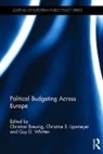 Christian (University of Konstanz Breunig, Christian Breunig, Christine S. Lipsmeyer, Guy D. Whitten, Whitten Guy D. - Political Budgeting Across Europe