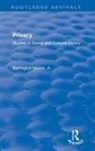 Barrington Moore, Jr Moore, Barrington Moore Jr - Privacy: Studies in Social and Cultural History