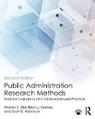 Warren S. Eller, Warren S. (West Virginia University Eller, Warren S. Gerber Eller, Brian J. Gerber, Gerber Brian J., Scott E. Robinson... - Public Administration Research Methods