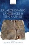 Alejandro G. (Assistant Professor of Roman Sinner, Alejandro G. Sinner, Javier Velaza, Velaza Javier - Palaeohispanic Languages and Epigraphies