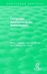 Christopher Code, Code Christopher, David J Muller, David J Munro Muller, Sian M. Munro - Language Assessment for Remediation (1981)