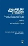 Louise Séguin Dulude, Hamid Etemad, Hamid Dulude Etemad, Etemad Hamid, Louise Séguin Dulude, Hamid Etemad - Managing the Multinational Subsidiary