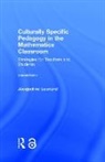 Jacqueline Leonard, Jacqueline (University of Wyoming Leonard, Leonard Jacqueline - Culturally Specific Pedagogy in the Mathematics Classroom
