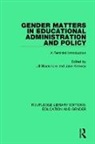 Jill (Deakin University Blackmore, Jill Kenway Blackmore, Jill Blackmore, Blackmore Jill, Jane Kenway, Kenway Jane - Gender Matters in Educational Administration and Policy