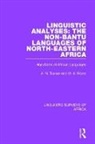 M. A. Bryan, M. A. Tucker Bryan, A. N. Tucker - Linguistic Analyses: The Non-Bantu Languages of North-Eastern Africa