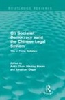 Anita Rosen Chan, Anita Chan, Chan Anita, Stanley Rosen, Jonathan Unger, Unger Jonathan - On Socialist Democracy and the Chinese Legal System