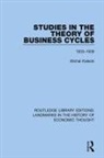 Michal Kalecki, Kalecki Michal - Studies in the Theory of Business Cycles