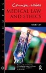 Claudia Carr, Claudia (University of Hertfordshire Carr, Carr Claudia - Course Notes: Medical Law and Ethics