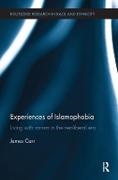 James Carr, James (University of Limerick Carr - Experiences of Islamophobia Living With Racism in the Neoliberal Era