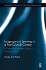 Marky Jean-Pierre, Marky (Tulane University Jean-Pierre, Jean-Pierre Marky - Language and Learning in a Post-Colonial Context