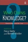 David E. Price, David E. Weiler Price, Price David E., Nico Stehr, Nico (Zeppelin University Stehr, Stehr Nico... - Who Owns Knowledge?