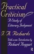 I A Richards, I. A. Richards, Richards I. A. - Practical Criticism A Study of Literary Judgment