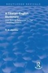 Heinrich August Jaeschke, Jaeschke Heinrich August - Revival: A Tibetan-English Dictionary (1934)