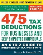 Bernard Kamoroff, Bernard B. Kamoroff, Kamoroff Bernard B. - 475 Tax Deductions for Businesses and Self-Employed Individuals