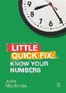 Author, John MacInnes, John (University of Edinburgh Macinnes, MacInnes John - Know Your Numbers
