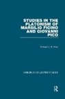 Michael J. B. Allen, Michael J. B. (University of California Los Allen, Michael J.B. Allen, Allen Michael J. B. - Studies in the Platonism of Marsilio Ficino and Giovanni Pico