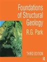 Professor R G Park, R Park, R. G. Park - Foundation of Structural Geology