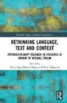 Ruth Busse Page, Beatrix Busse, Busse Beatrix, Nina Nørgaard, Ruth Page, Page Ruth - Rethinking Language, Text and Context