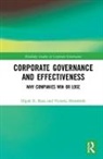 Dipak R. Basu, Dipak R. Miroshnik Basu, Basu Dipak R., Victoria Miroshnik, Miroshnik Victoria - Corporate Governance and Effectiveness