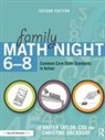 Christine Oberdorf, Oberdorf Christine, Jennifer Taylor-Cox, Jennifer Oberdorf Taylor-Cox, Taylor-Cox Jennifer - Family Math Night 6-8