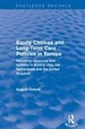 August Oesterle, Oesterle August, August Osterle, August Österle - Revival: Equity Choices and Long-Term Care Policies in Europe (2001)