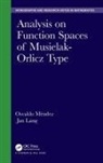 Jan Lang, Osvaldo Mendez, Osvaldo Lang Mendez, Mendez Osvaldo - Analysis on Function Spaces of Musielak-Orlicz Type