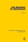 J.R. Maze - Meaning of Behaviour