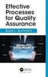 Boyd L. Summers, Summers Boyd L. - Effective Processes for Quality Assurance